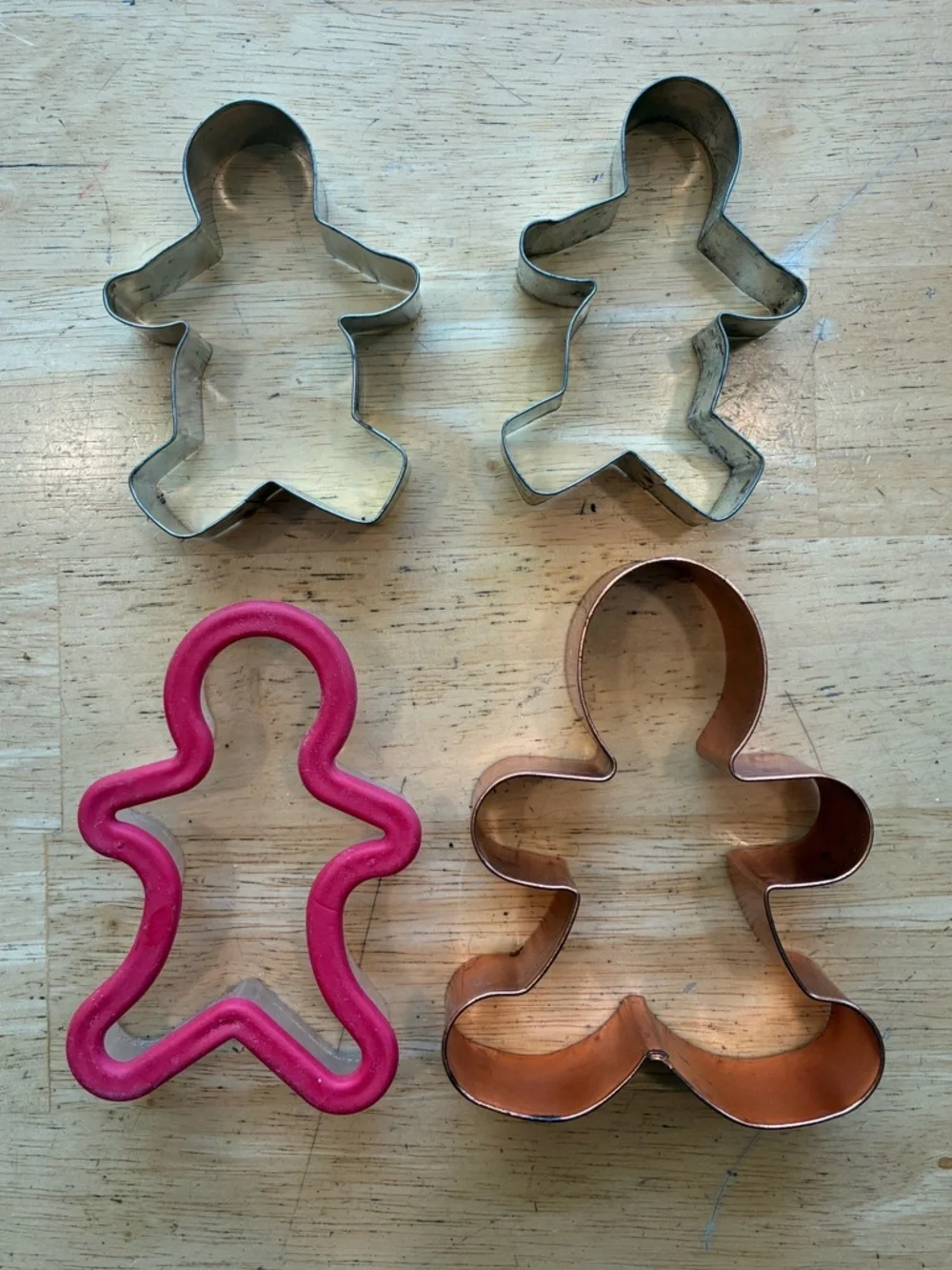 Copper Gingerbread Cookie Cutter from Crate and Barrel